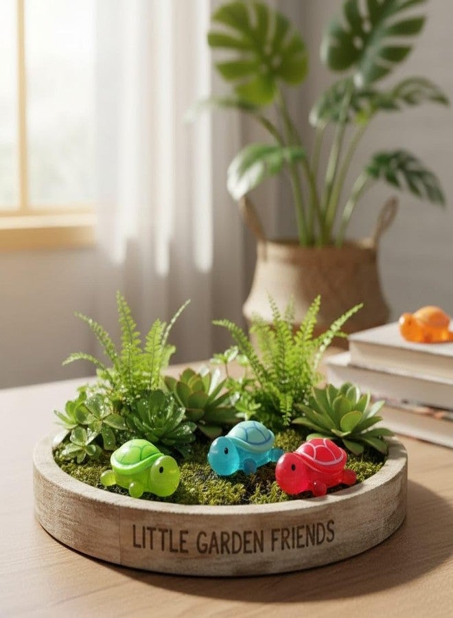 Chocozone Pack of 30 Tortoise Miniatures Garden Decoration Items Landscape Fairy Garden Décor Home Decorations - Image 3